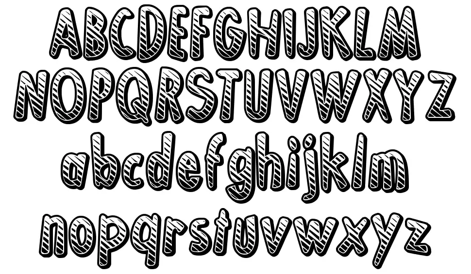 Ka-Boing!font specimens