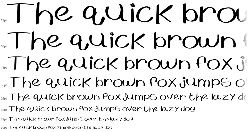 KB Expansivefont waterfall