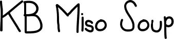 KB Miso Soup