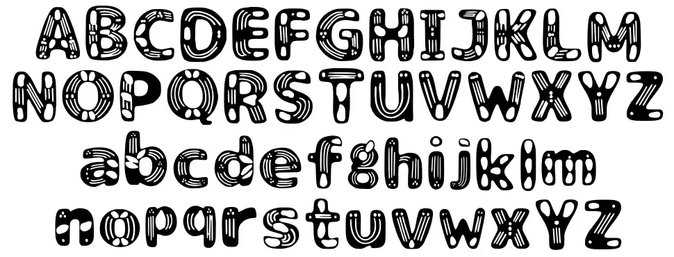 ketapang stole Spécimens ketapang stolefont specimens