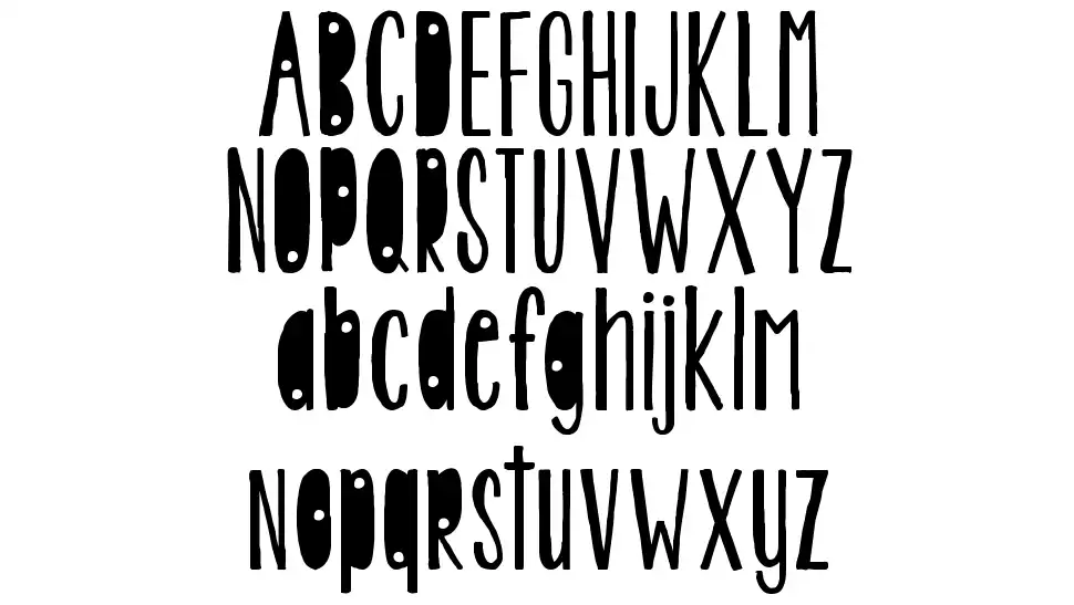 KG Beautiful Endingfont specimens