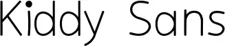 Kiddy Sans