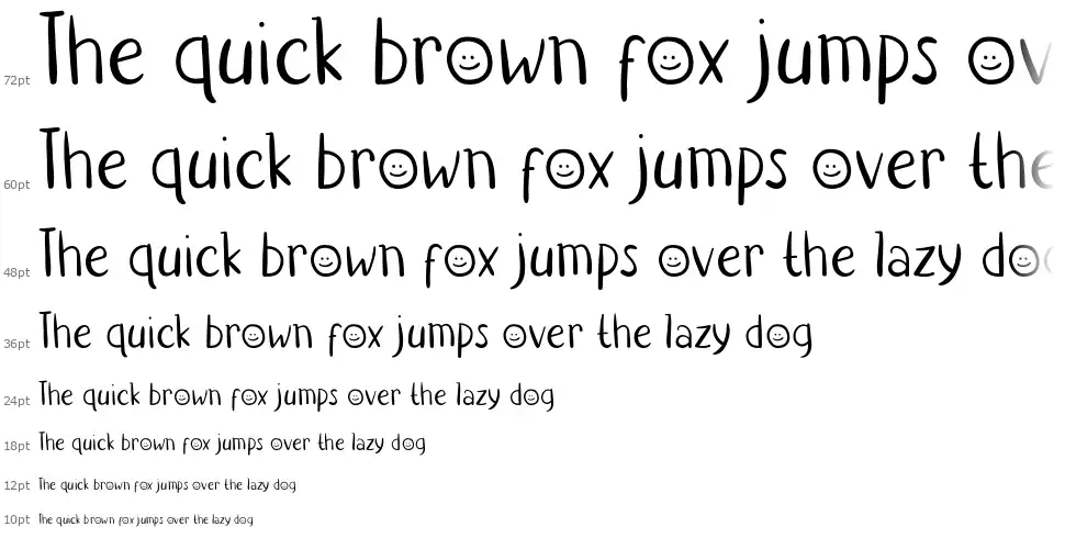 Kido Projectfont waterfall
