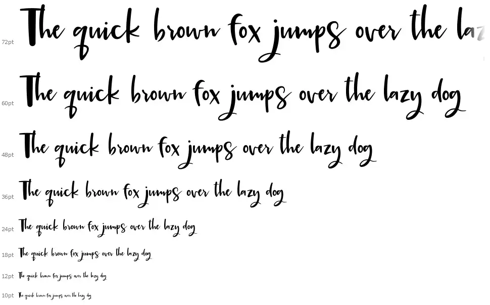 Killer Queenfont waterfall