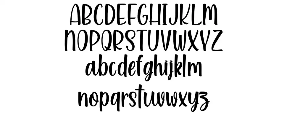 Kind and Richfont specimens