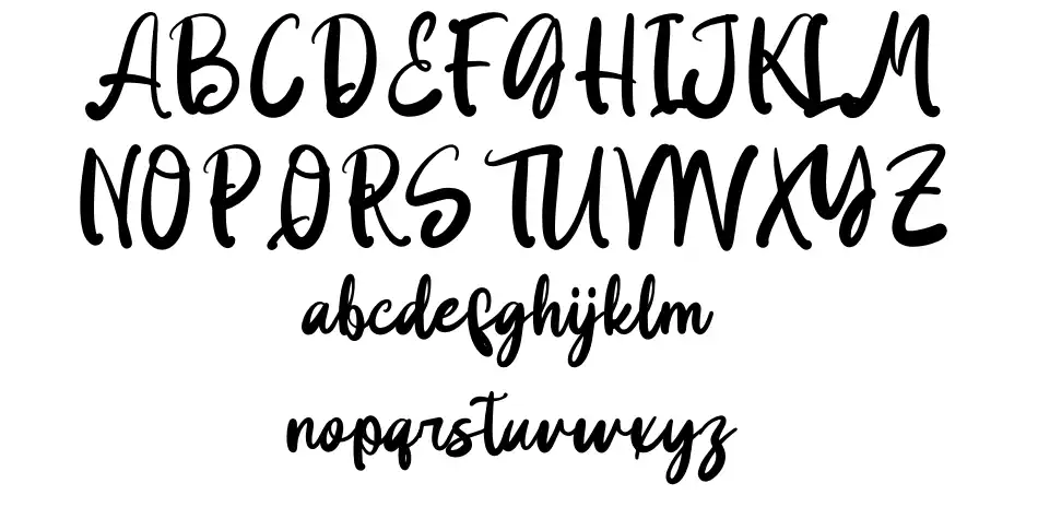 Kindly Reply Spécimens Kindly Replyfont specimens