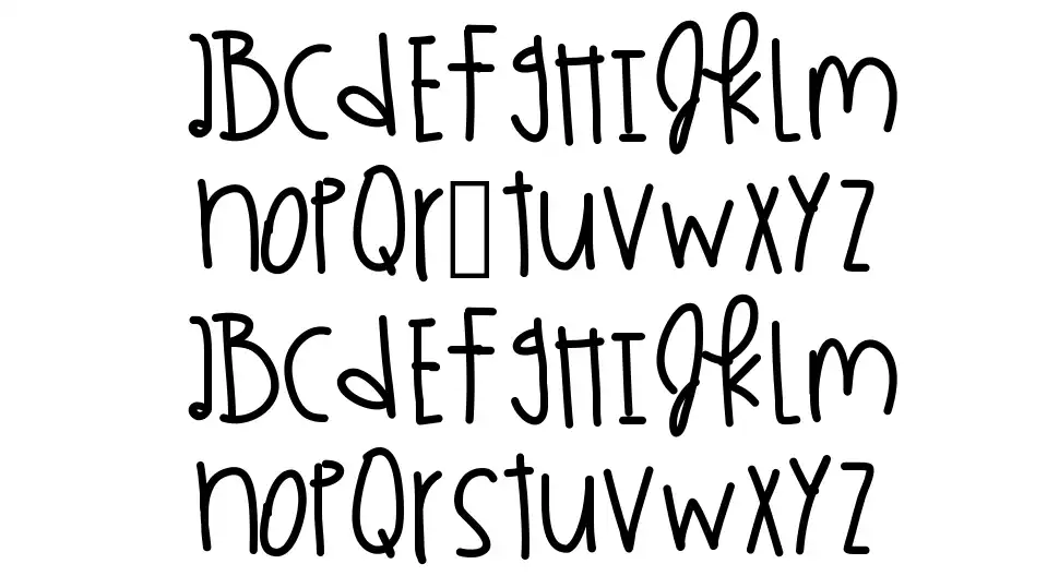 Kings Kardashhhfont specimens