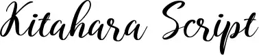 Kitahara Script