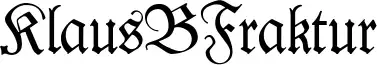 KlausBFraktur