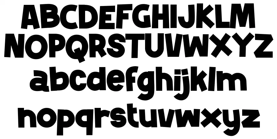 Koppia Spécimens Koppiafont specimens