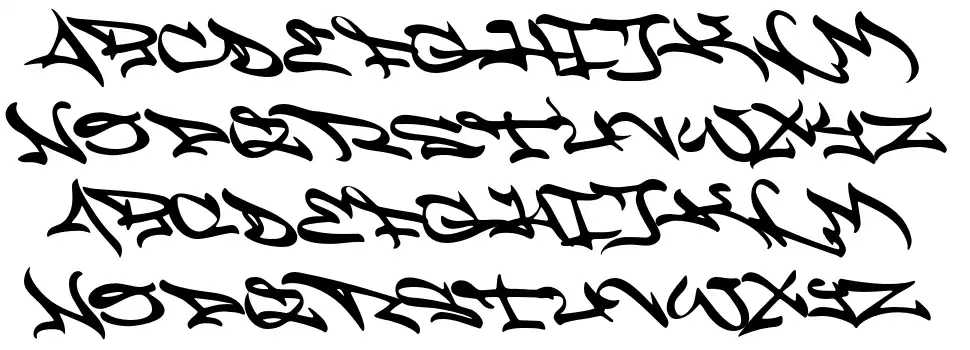 Korpen Tagfont specimens