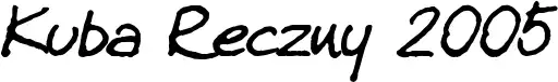 Kuba Reczny 2005