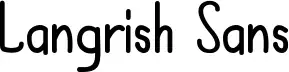 Langrish Sans