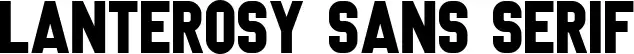 Lanterosy Sans Serif