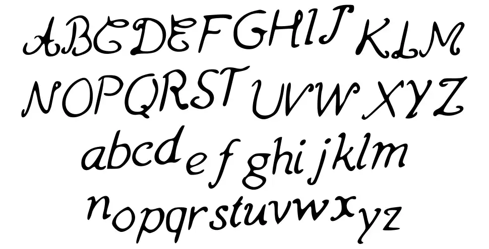Last Linefont specimens
