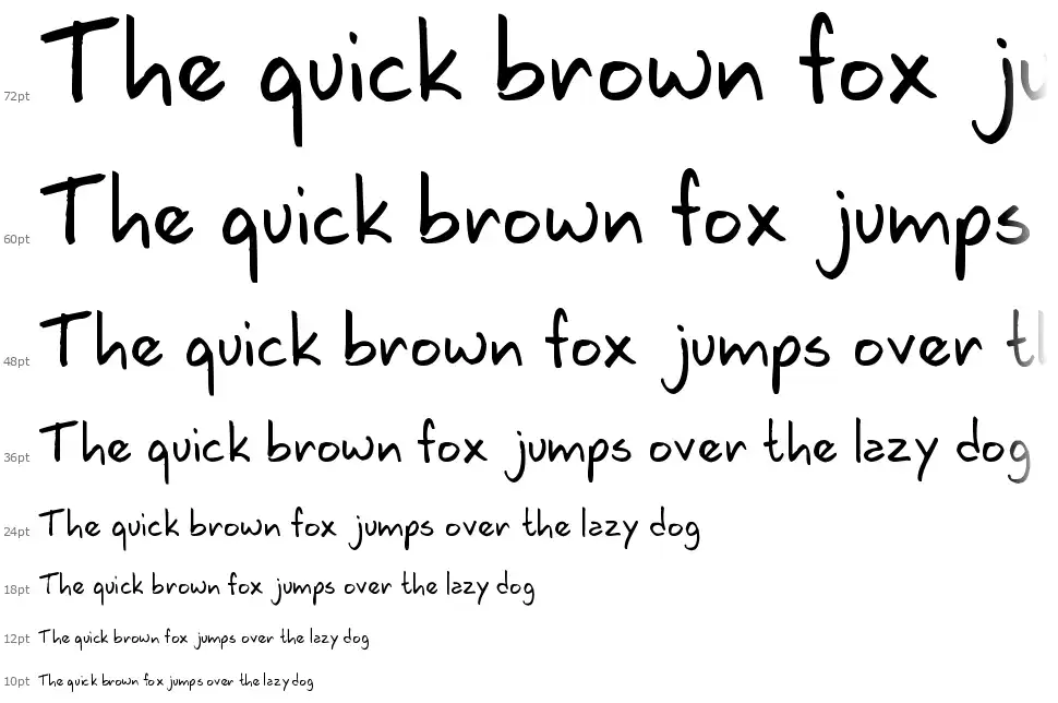 Lavos Handyfont waterfall