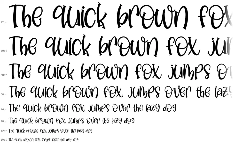 Lemon Delightfont waterfall