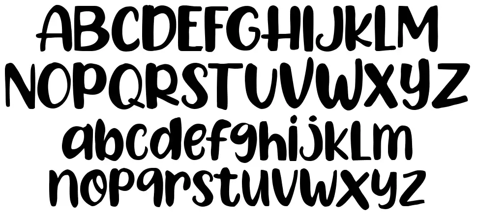 Lemon Fridayfont specimens