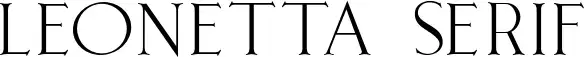 Leonetta Serif