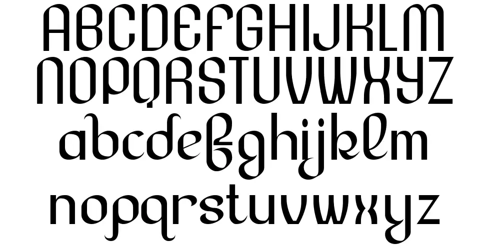 LesserConcern-Regularfont specimens