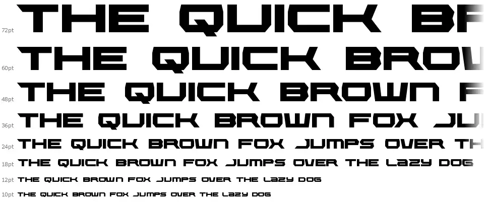 Lethal Forcefont waterfall
