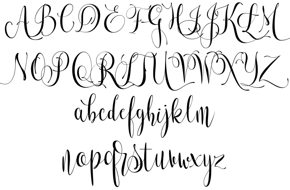 Lets get crazyfont specimens