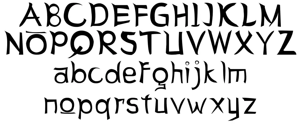 Letter Sseungifont specimens