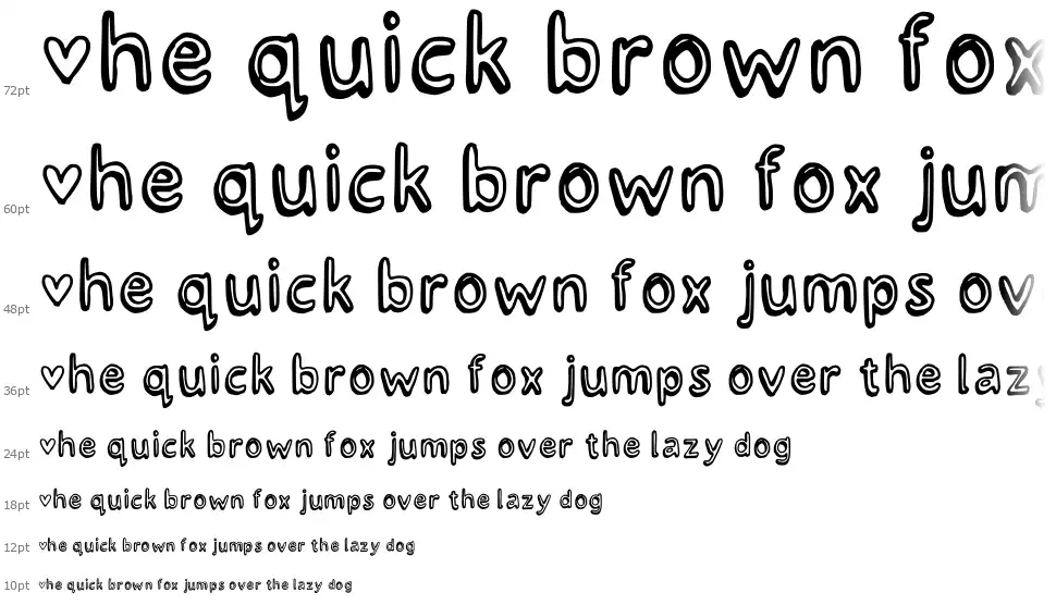 Lettertype Mies Crazy Iconsfont waterfall