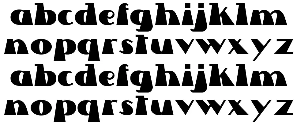 Lettre Dans Le Decorfont specimens
