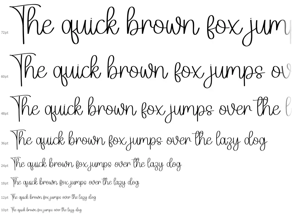 Lightning script Cascade Lightning scriptfont waterfall