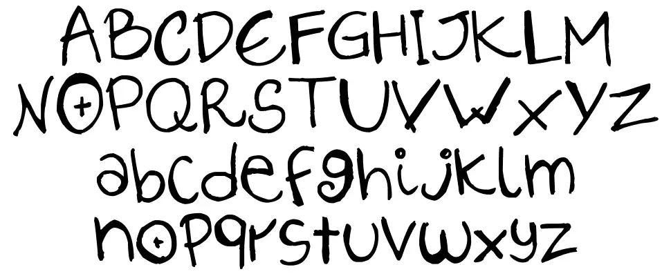 Lilith Scriptfont specimens