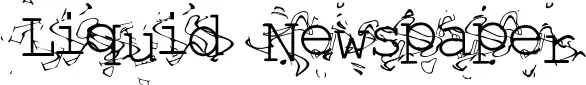 Liquid Newspaper