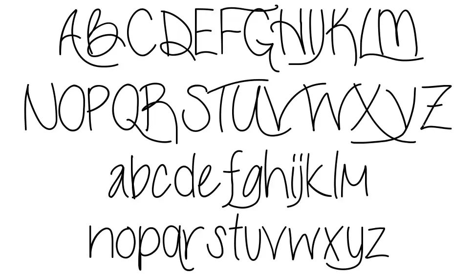 Live*laugh*Lovefont specimens