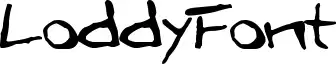 LoddyFont