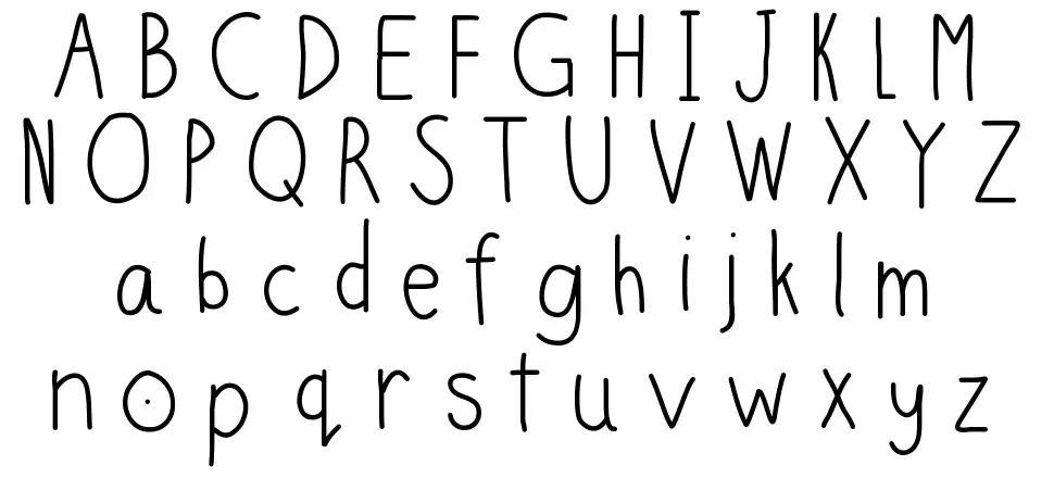 Lostfont specimens