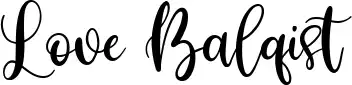 Love Balqist