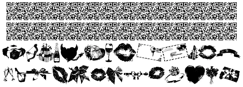 Love Marksfont specimens