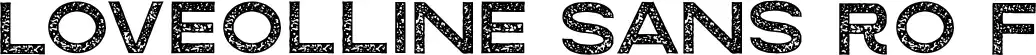 Loveolline Sans Ro F
