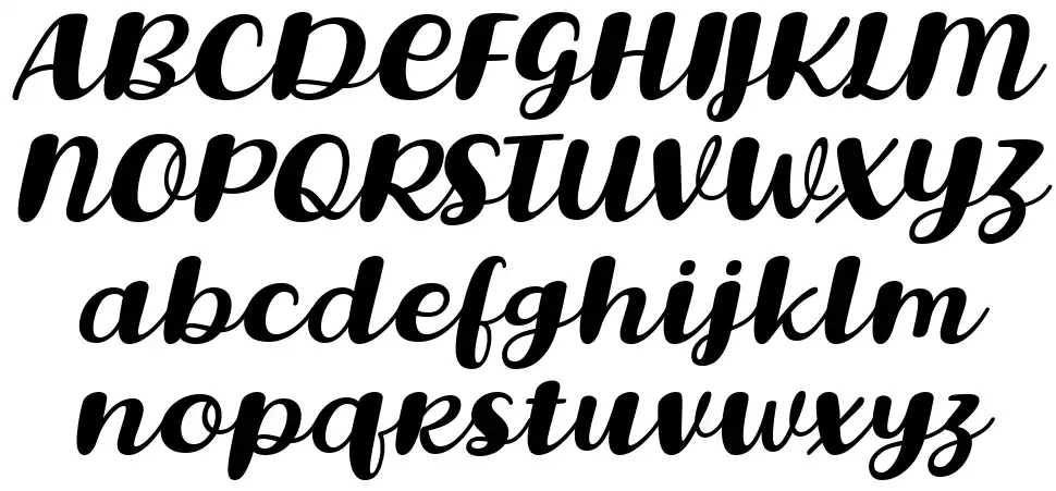 Lovina October Fivefont specimens