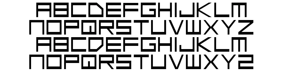 Low Gun Screenfont specimens