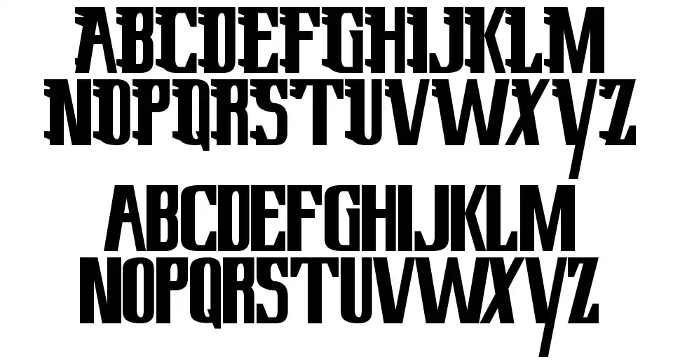 Loweryfont specimens