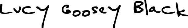 Lucy Goosey Black