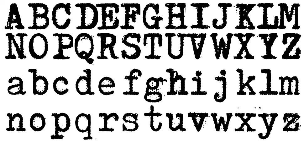 Lucznik 1303font specimens