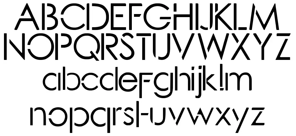 Lunaticfont specimens