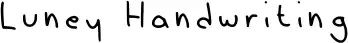 Luney Handwriting