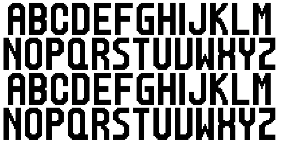 M20 SP-Rankerfont specimens