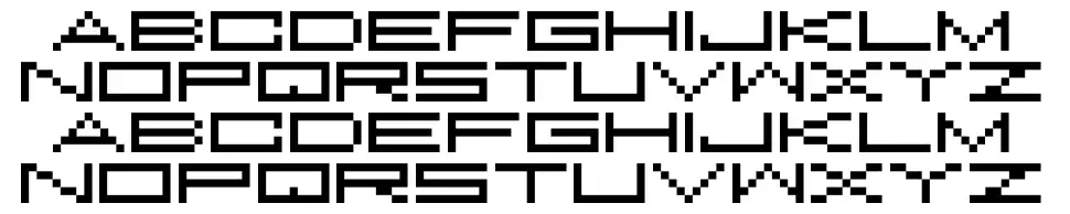 M37 Feel The Bitfont specimens