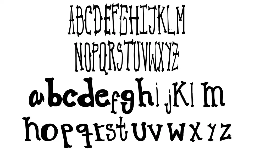 Macbethfont specimens