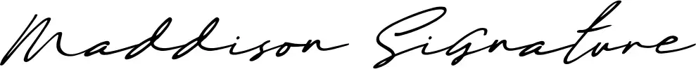 Maddison Signature