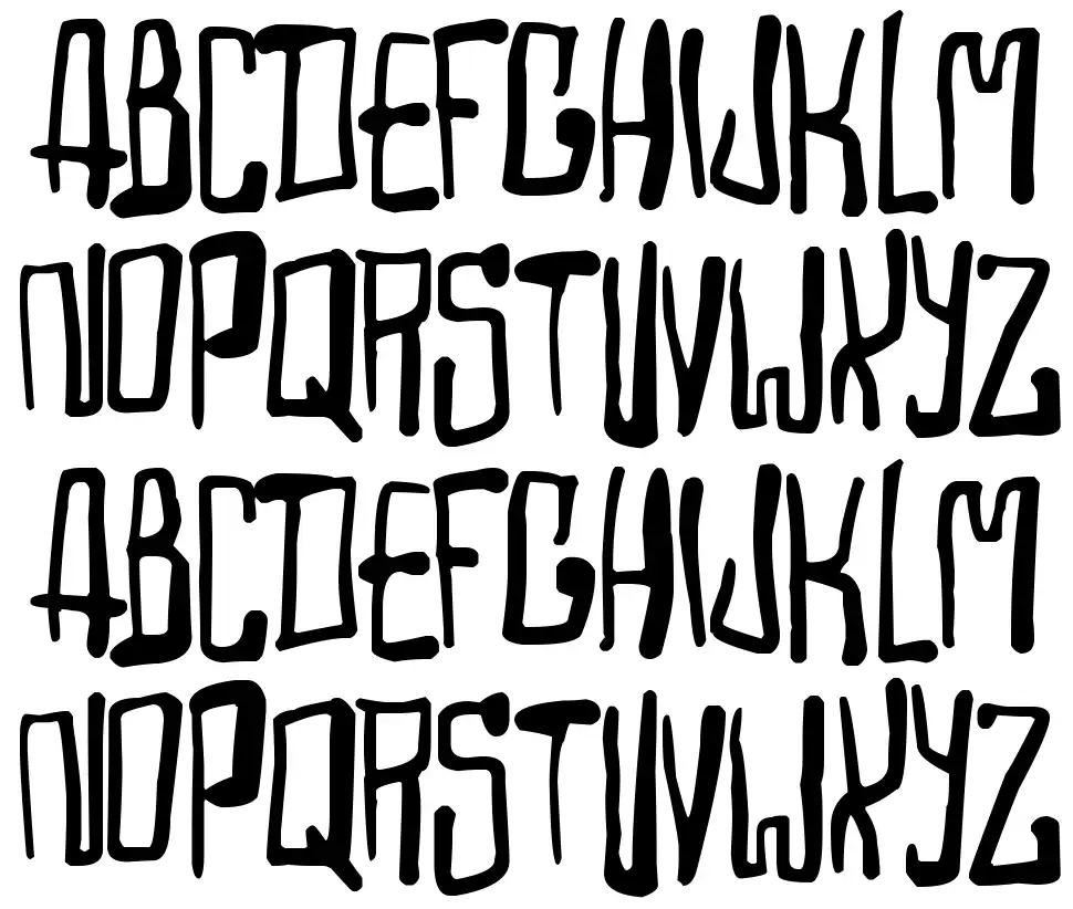 Madhousefont specimens
